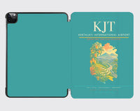 Thumbnail for Kertajati International Airport (KJT) design on turquoise ipad tablet case