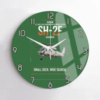 Thumbnail for Kaman SH-2F Seasprite design on green no frame wall clock
