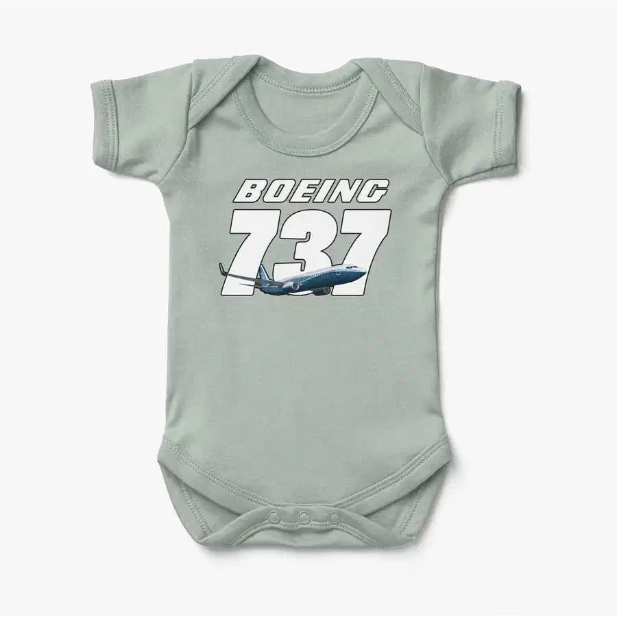 Boeing 737 Baby Bodysuit - view 9