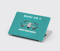 Thumbnail for DJI Mavic Air 2 design on turquoise MacBook case