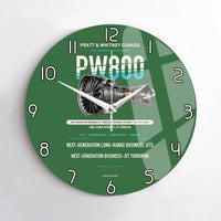Thumbnail for PW800 design on green no frame wall clock
