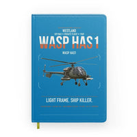 Thumbnail for Westland Wasp HAS1 design on turquoise notebook