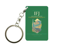 Thumbnail for Isafjordur Airport (IFJ) design on green key chain