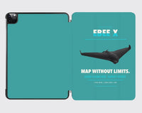 Thumbnail for AgEagle eBee X design on turquoise ipad tablet case