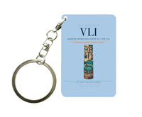 Thumbnail for Bauerfield International Airport VLI — Port Vila Key Chain design on light blue key chain
