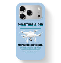 Thumbnail for DJI Phantom 4 RTK Case design on light blue iphone case