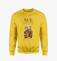 Thumbnail for Nuremberg Airport (NUE) design on yellow sweatshirt