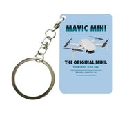 Thumbnail for DJI Mavic Mini Key Chain design on light blue key chain