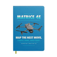 Thumbnail for DJI Matrice 4E design on turquoise notebook