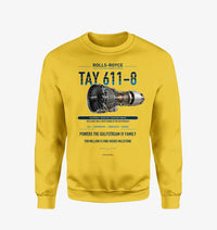 Thumbnail for TAY 611-8 design on yellow sweatshirt