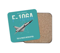 Thumbnail for F-106A Delta Dart design on turquoise 1 piece coaster