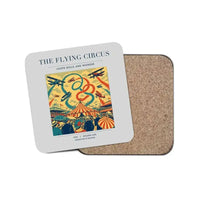 Thumbnail for The Flying Circus - Designed Coasters design on light gray 1-piece