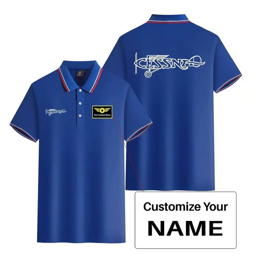 Customisable Cessna Polo Shirt - view 9