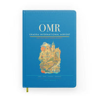 Thumbnail for Oradea International Airport (OMR) design on turquoise notebook