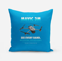 Thumbnail for DJI Mavic 3 Multispectral design on turquoise pillow