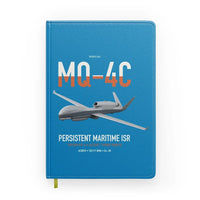 Thumbnail for MQ-4C Triton IFC-4 design on turquoise notebook