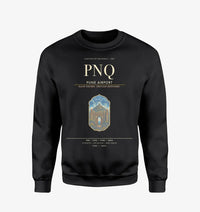 Thumbnail for Pune Airport PNQ Sweatshirt - Black