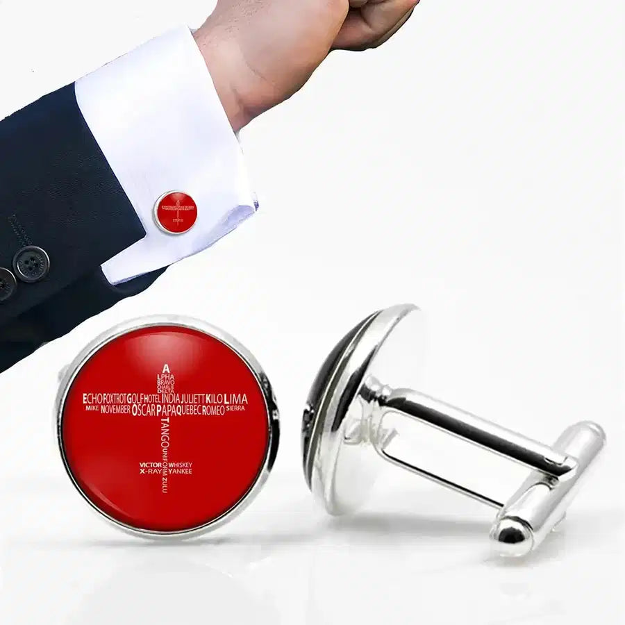 Aviation Alphabet Cuff Links - view 9