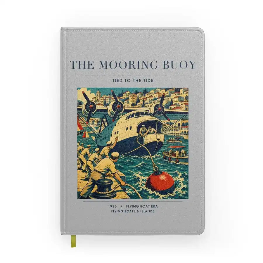 VINTAGE G4183 - The Mooring Buoy - Designed Notebooks design on lightgray