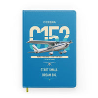Thumbnail for Cessna 152 design on turquoise notebook