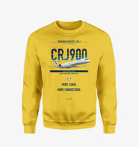 Thumbnail for Bombardier CRJ900 design on yellow sweatshirt