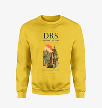 Thumbnail for Dresden Airport (DRS) design on yellow sweatshirt