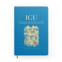 Thumbnail for Foz do Iguaçu International Airport (IGU) design on turquoise notebook