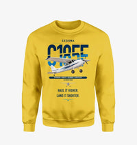 Thumbnail for Cessna A185F Skywagon design on yellow sweatshirt