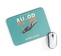 Thumbnail for AV-8B Harrier II design on turquoise rectangle mouse pad