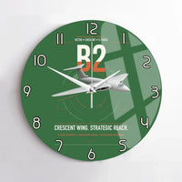 Thumbnail for Handley Page Victor B2 design on green no frame wall clock