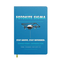 Thumbnail for Fotokite Sigma design on turquoise notebook