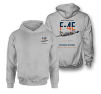 Thumbnail for F-4E PHANTOM II design on light gray hoodie
