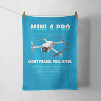 Thumbnail for DJI Mini 4 Pro design on turquoise towel
