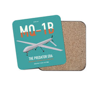 Thumbnail for MQ-1B Predator design on turquoise 1 piece coaster
