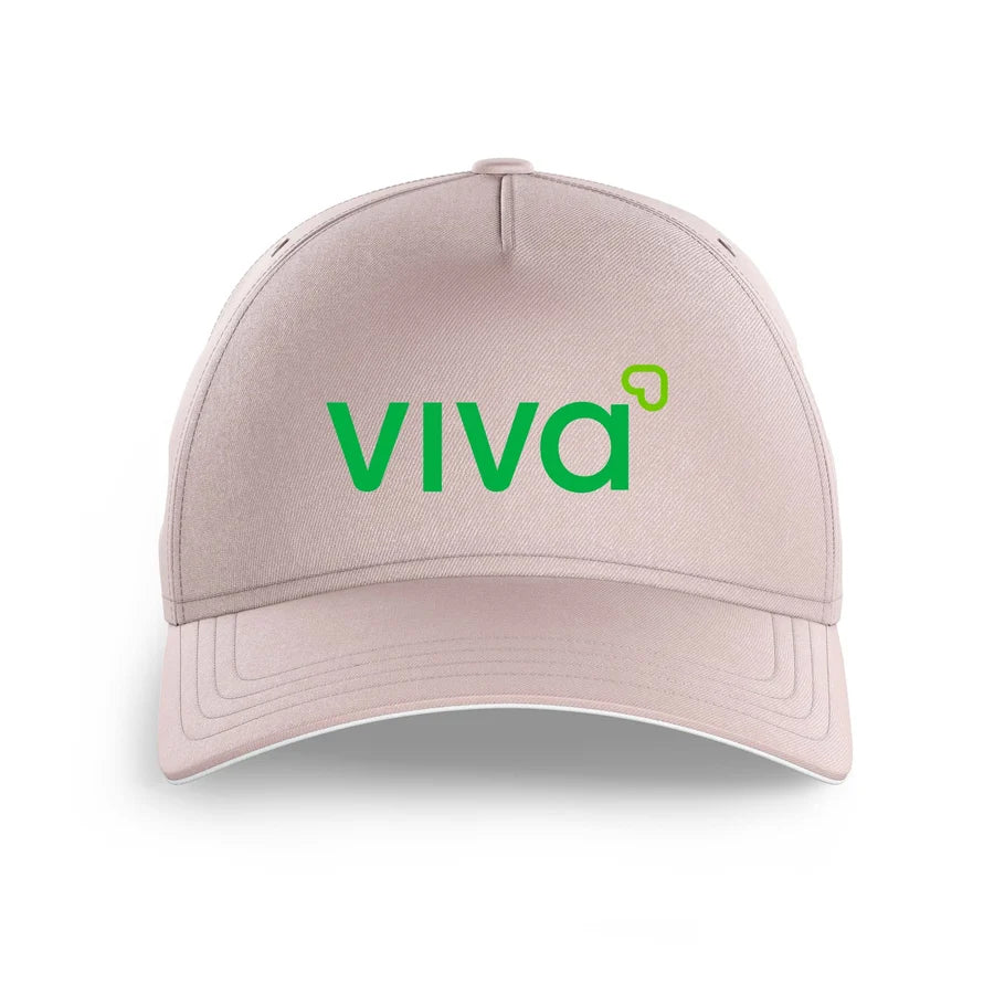 Viva Aerobus logo printed on pink cap