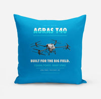 Thumbnail for DJI Agras T40 design on turquoise pillow