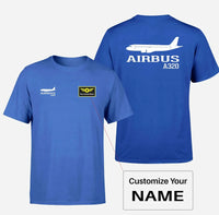 Thumbnail for Customisable Airbus A320 T-Shirt - view 9