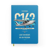 Thumbnail for Cessna 162 Skycatcher design on turquoise notebook