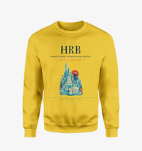 Thumbnail for Harbin Taiping International Airport (HRB) design on yellow sweatshirt