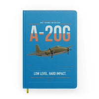 Thumbnail for A-20G Havoc design on turquoise notebook