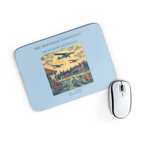 Thumbnail for VINTAGE G4431 - The Moonrise Formation - Designed Mouse Pads design on lightblue rectangle