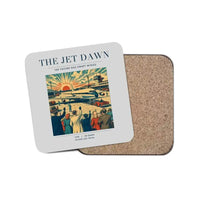 Thumbnail for The Jet Dawn - Designed Coasters design on light gray 1-piece