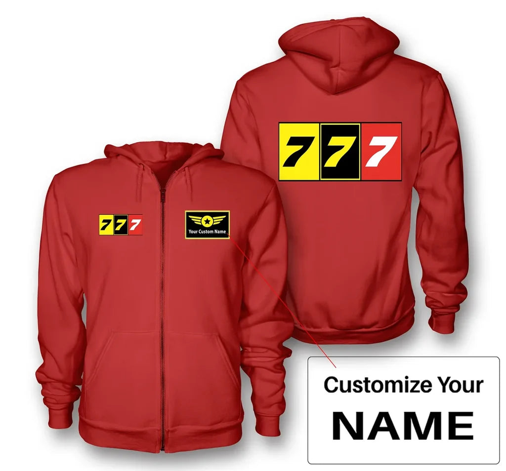 Customisable Boeing 777 Hoodie - view 9