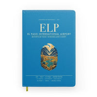 Thumbnail for El Paso International Airport (ELP) design on turquoise notebook