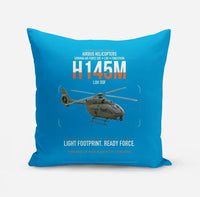 Thumbnail for Airbus Helicopters H145M LUH SOF design on turquoise pillow