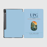 Thumbnail for Sultan Hasanuddin Airport (UPG) design on light blue samsung tablet tablet case