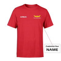 Thumbnail for Customisable Airbus & Text T-Shirt - view 9
