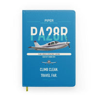 Thumbnail for Piper PA-28R Arrow III design on turquoise notebook
