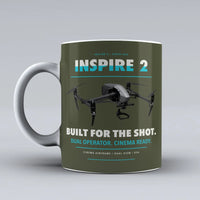 Thumbnail for Inspire 2 Mug design on green army dji