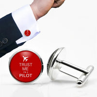 Thumbnail for Trust Me I'm A Pilot Cuff Links - view 9